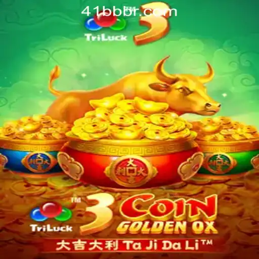 Discover the Excitement of 3CoinGoldenOX at 41BB Online Cassino Brasil #1
